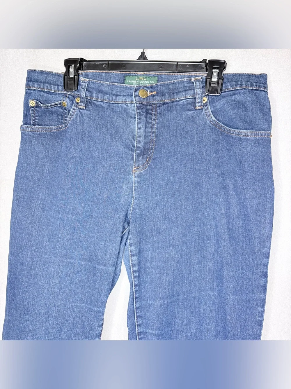 Lauren Ralph Lauren Mid Rise Straight Jeans
